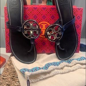 Tory Burch “Metal Miller” size 9 sandals